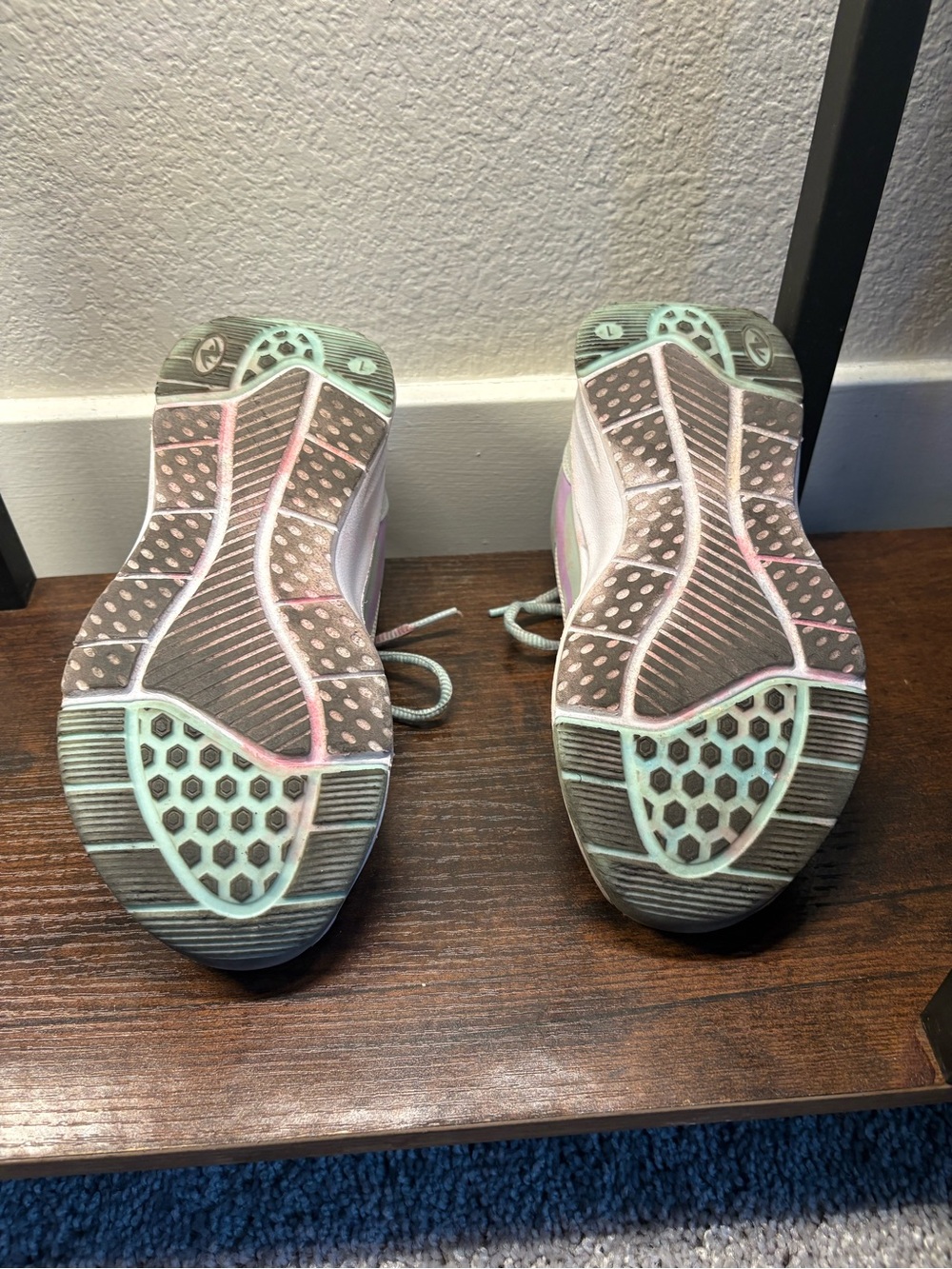 wonder nation Mint Green & Lavender Women's Athletic Sneakers - Picture 3 of 6